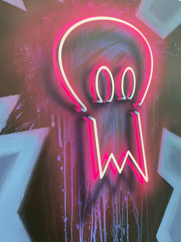 Mike Edwards Neon Skull