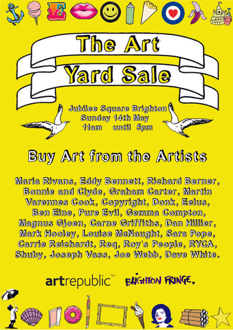 The Art Yard Sale | Enter Gallery 