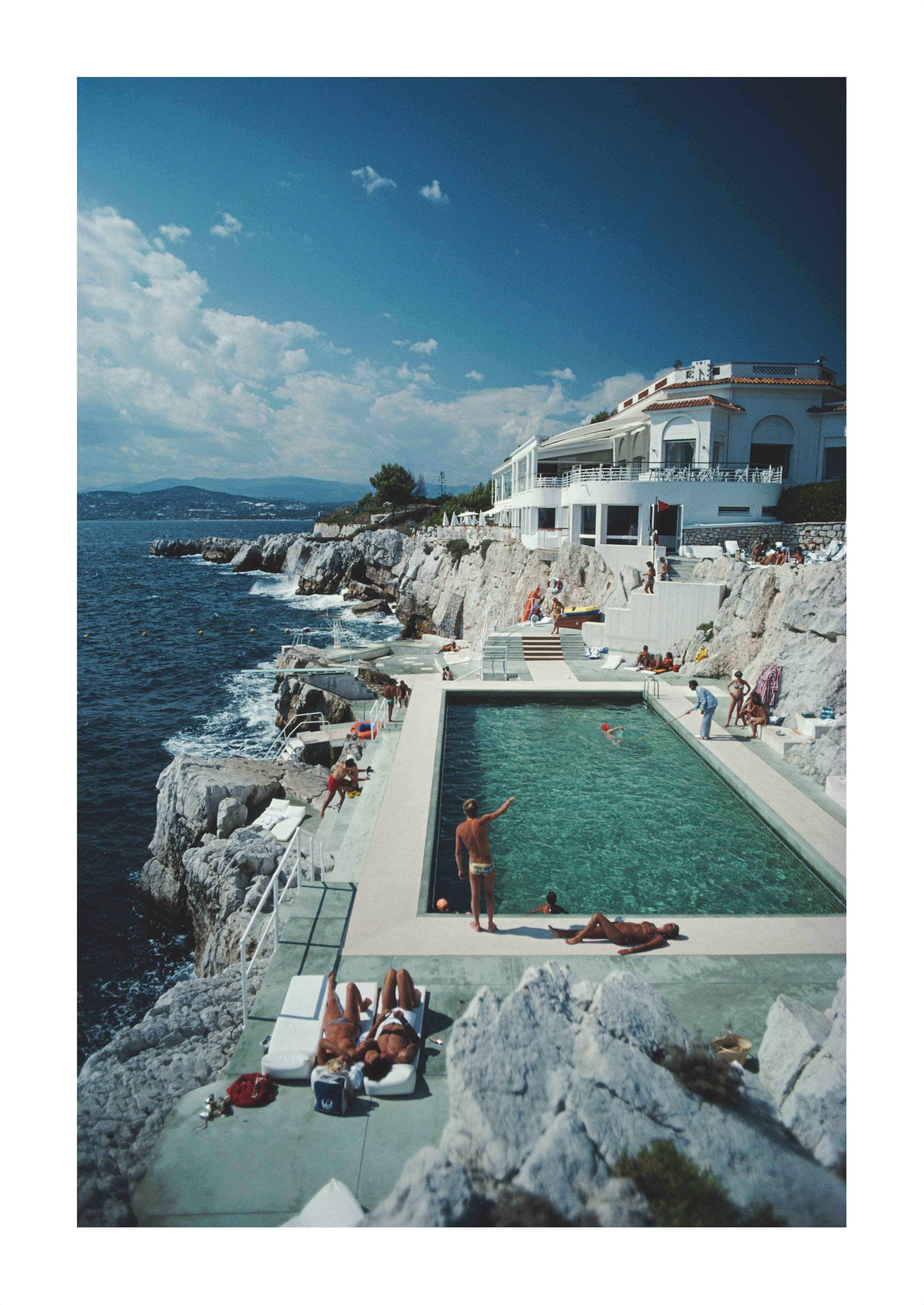 Image of Eden-Roc Pool, C-Type Print artwork by Slim Aarons, free delivery