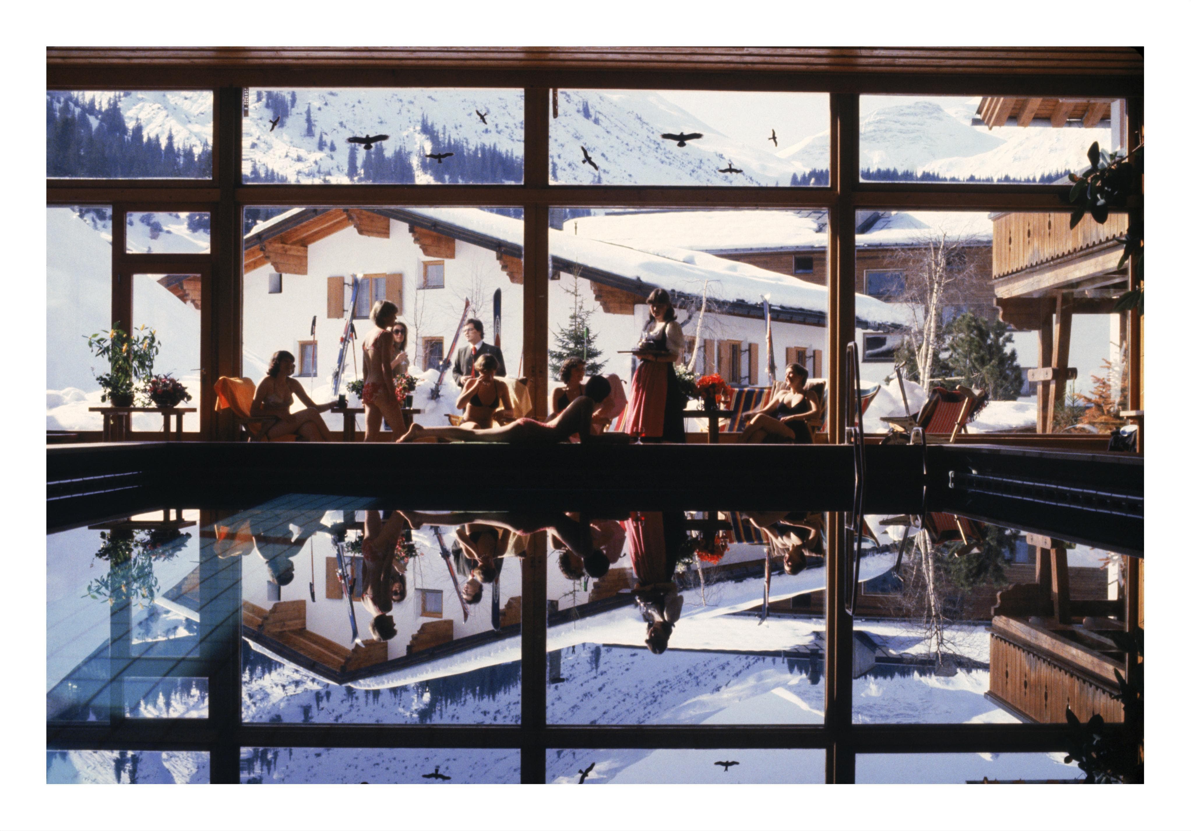 Image of Gasthof Post Pool, C-Type Print artwork by Slim Aarons, free delivery