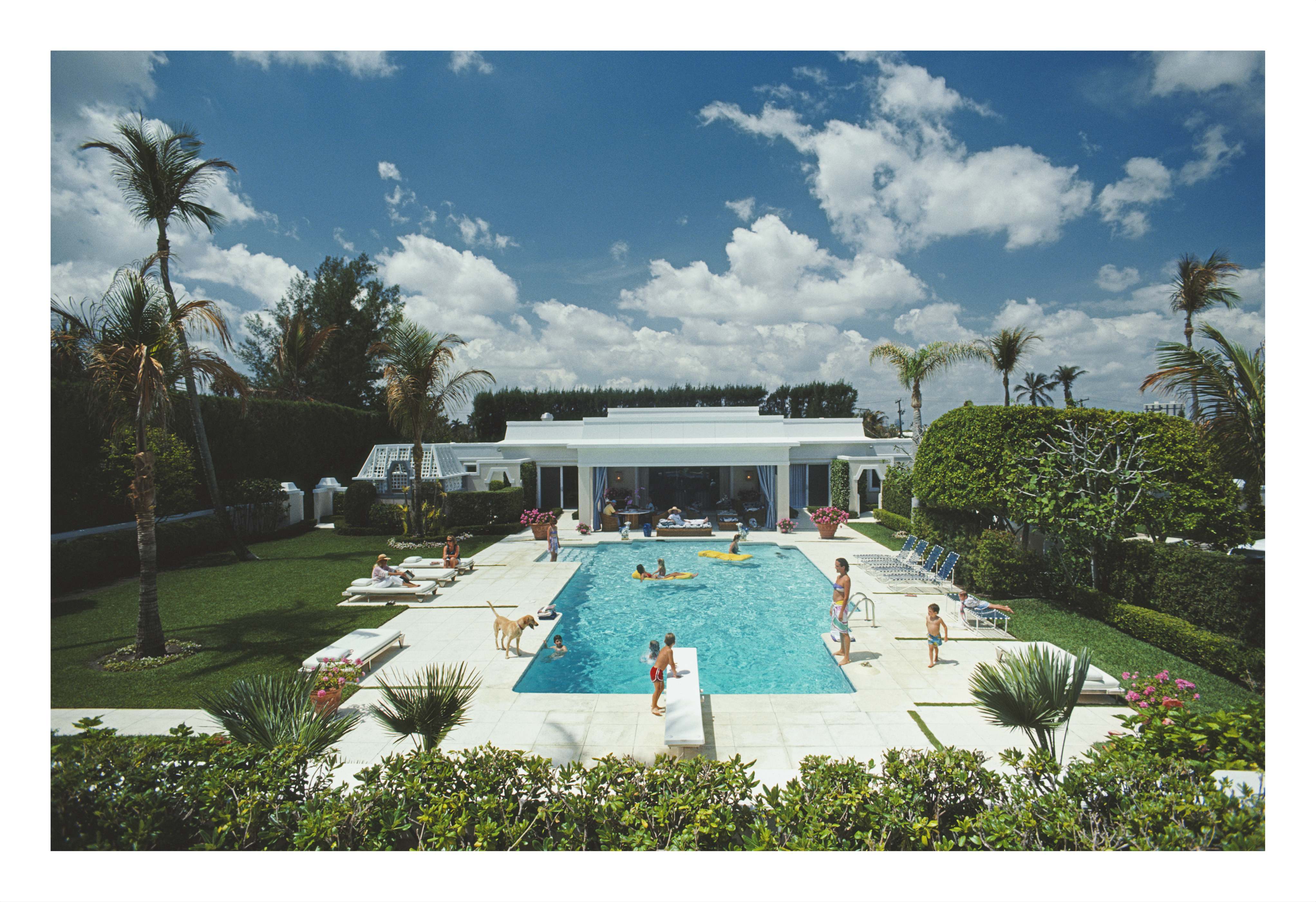 Image of Goodman's Pool, C-Type Print artwork by Slim Aarons, free delivery