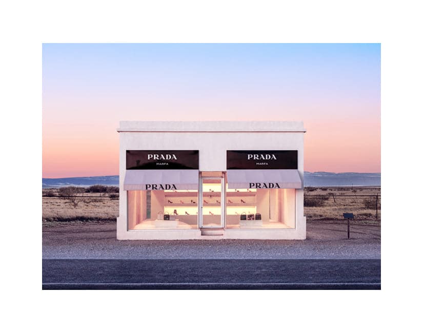 Prada Marfa art print by Paul Fuentes | Enter Gallery