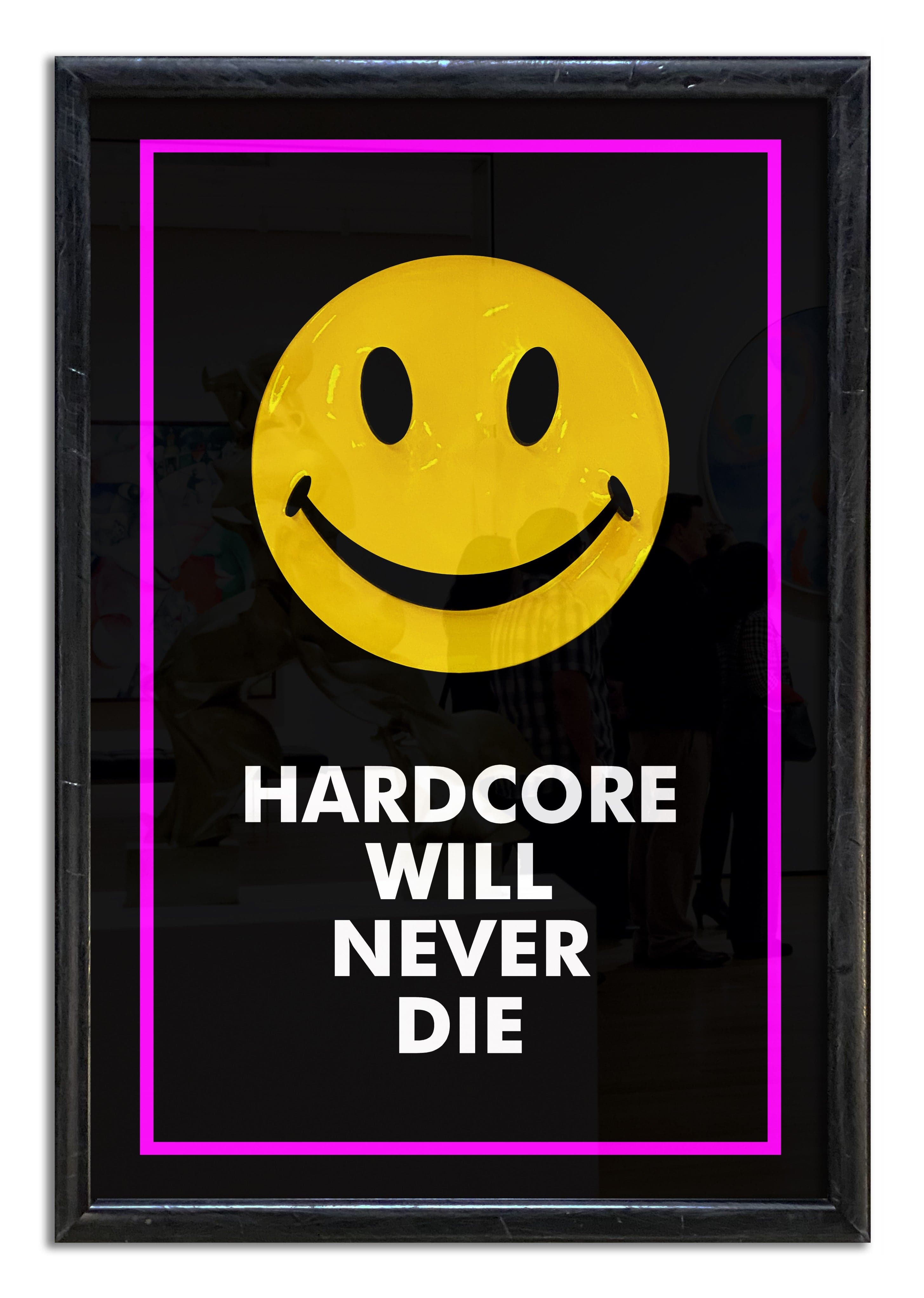 Image of Hardcore Will Never Die artwork by Ryan Callanan aka RYCA, free delivery