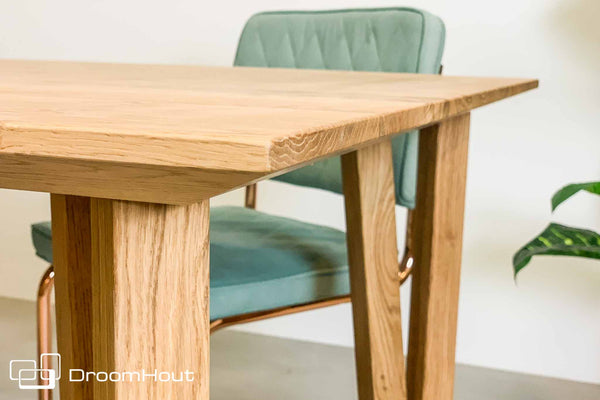 Houten eettafel by DroomHout - houten tafel DroomHout Elegante