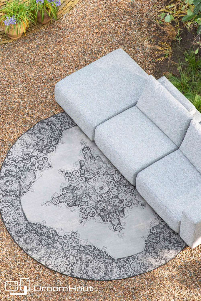 Outdoor rug Coventry Round - Outdoor rugs from Zuiver - by Droomhout