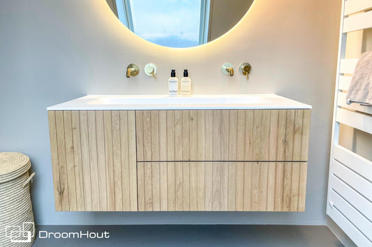 Luxe houten badkamermeubels - 20+ modellen - ook maat tagged " badkamermeubel" – Page 2 – DroomHout