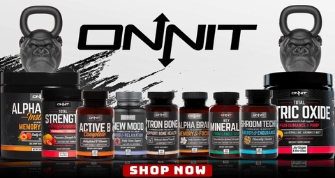 Onnit Banner with products