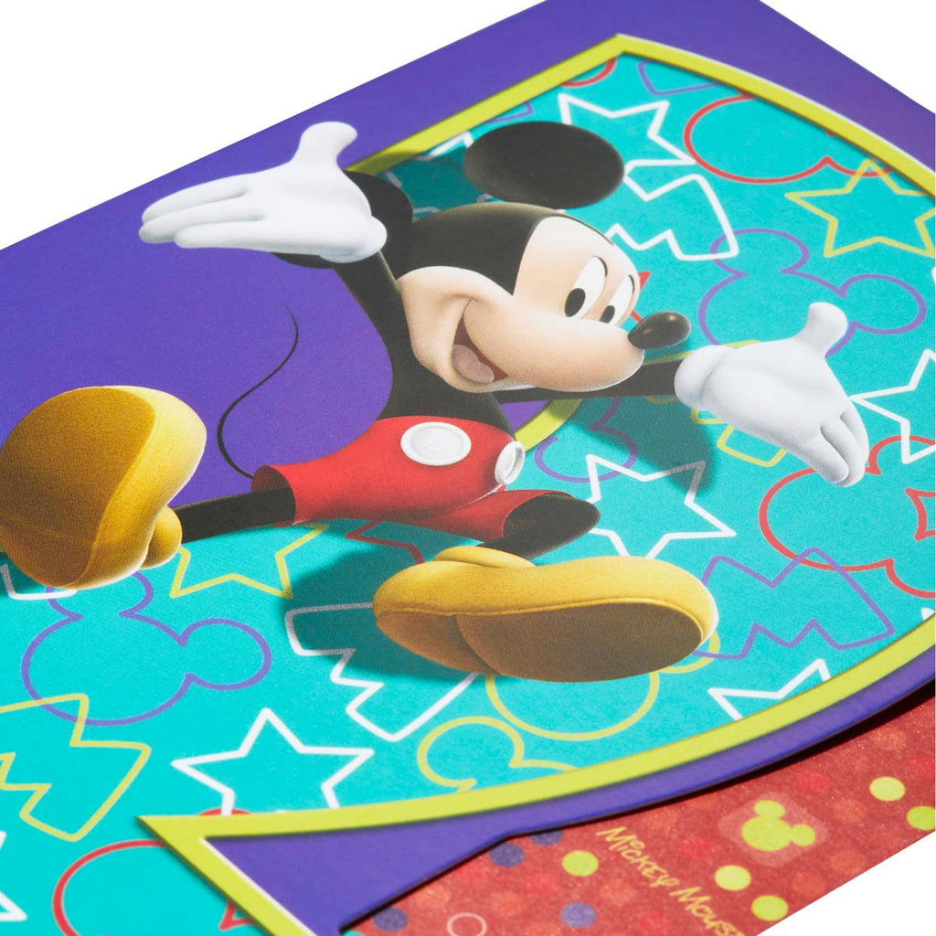 Carte Anniversaire 2 Ans Mickey