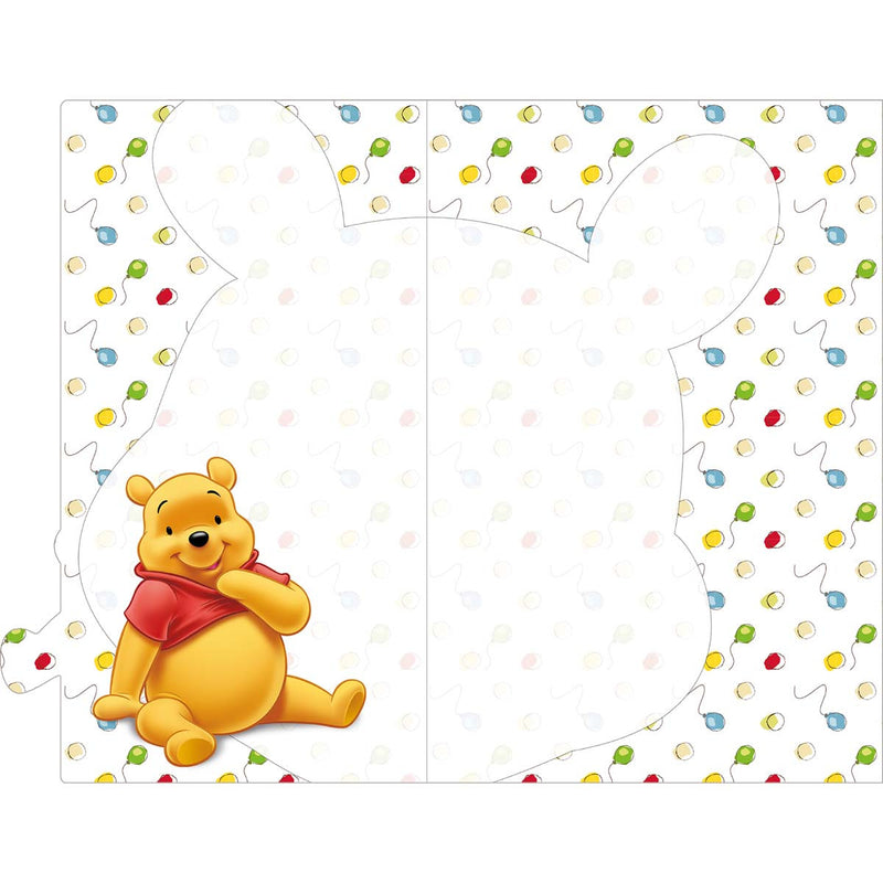 Carte Anniversaire 1 An Winnie L Ourson