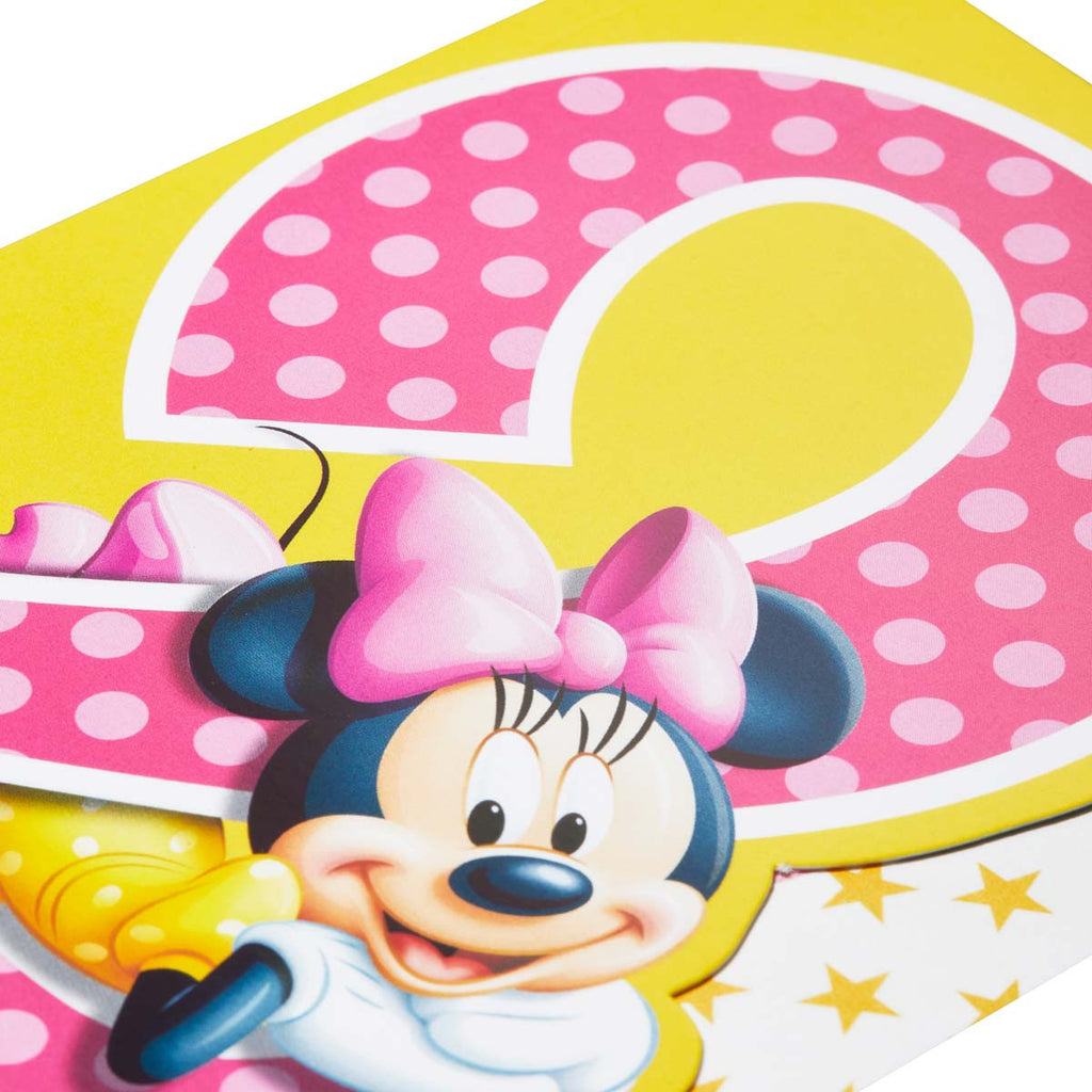 Carte Anniversaire 2 Ans Minnie