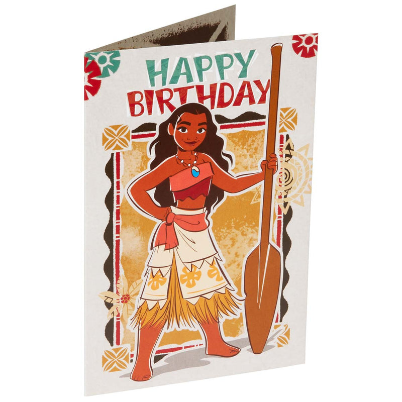 Carte Anniversaire Disney Vaiana