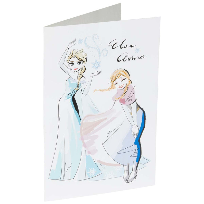 Carte Anniversaire La Reine Des Neiges