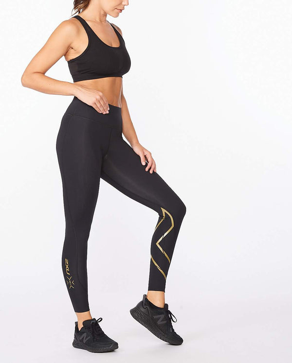  2XU Women's Light Speed Compression Tights - Lightweight &  Flexible Support for Improved Running Performance - Black/Gold Reflective :  Clothing, Shoes & Jewelry