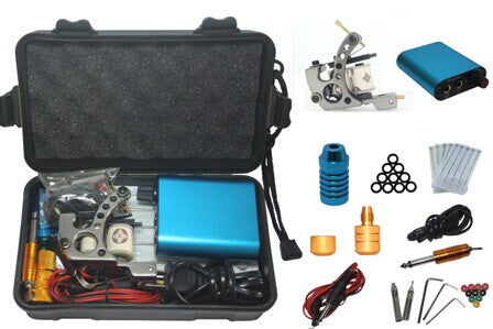 SOTICA Tattoo Machine Kit  Complete Tattoo Kit with 4 pcs Coil Machines  Tattoo Power Supply Tattoo