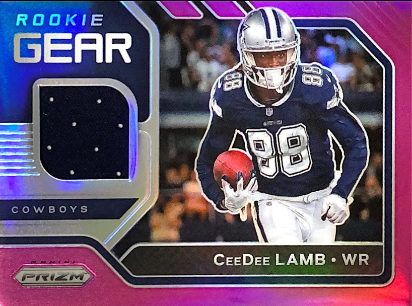 2020 Prizm Rookie Gear Pink Prizm Ceedee Lamb – Cards Plus