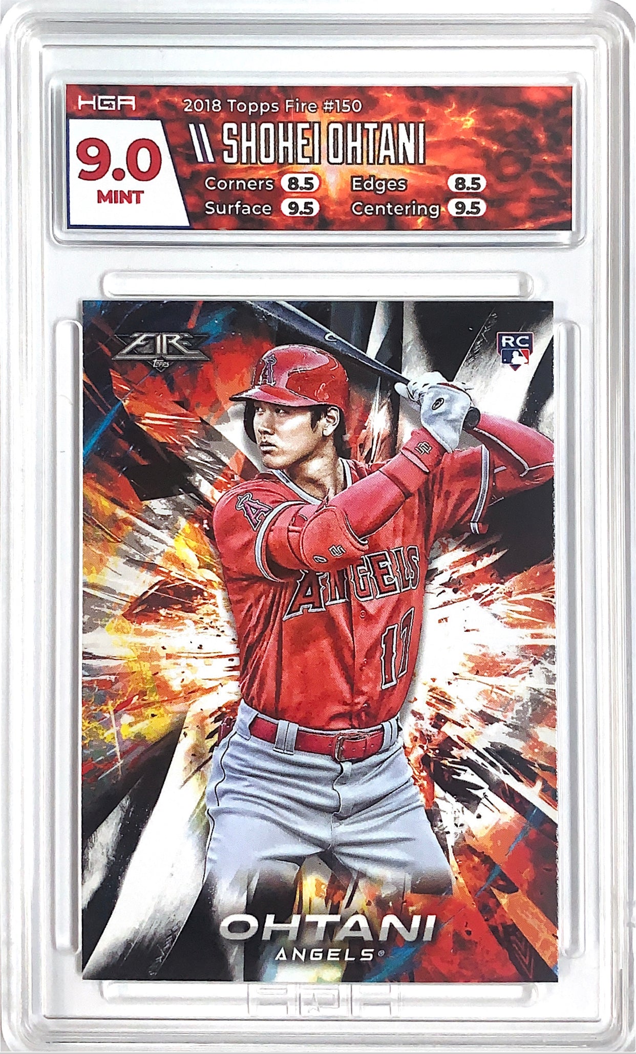 大谷翔平 2018 Finest Refractor Shohei Ohtani