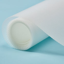 Eva Ribbed Non-Slip Shelf Liner, White, Sold by at Home