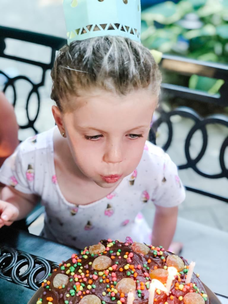 blowing out candles on a birthday cake during covid alternative ideas