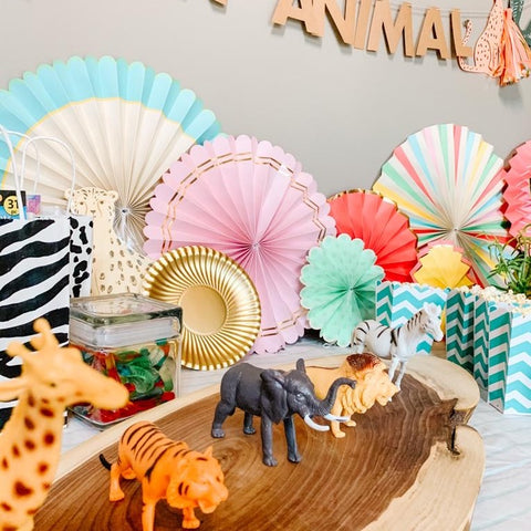 animal safari themed birthday party ideas