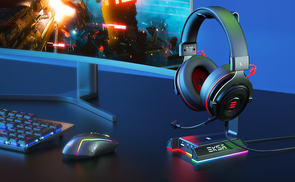 Support Casque Audio/Gaming en forme d'Alien