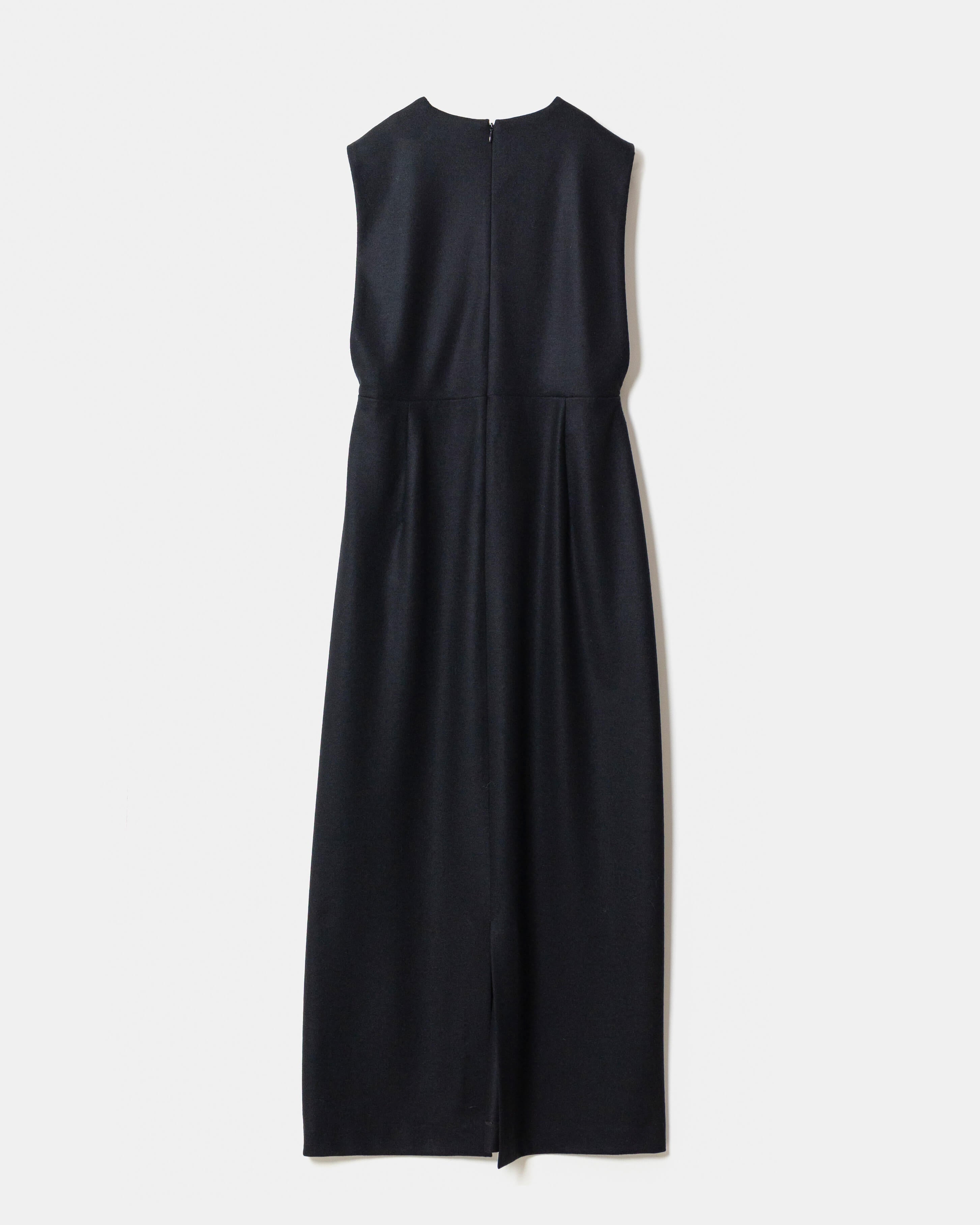 2枚で送料無料 Super120's wool jersey cocoon dress - 通販 - www