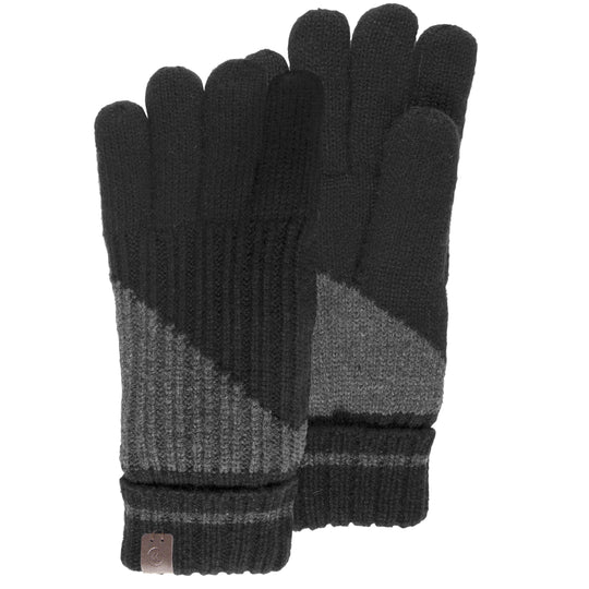 Paire de gants Noir tactile neuf taille L/XL marque ISOTONER-HOMME