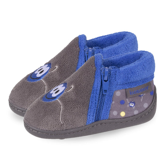 DRECAGE Chaussons Enfants Fille Peluche Garcon Pantoufle Dinosaure Hiver  Automne bébé Chaud Maison Chaussures 19/20 EU Taille de l'étiquette 140 :  : Mode