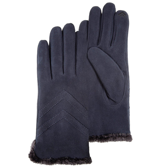 gants femme seconde peau en polaire stretch - isotoner noir autres