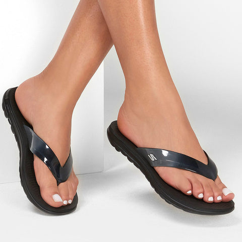 skechers ultra go flip flops