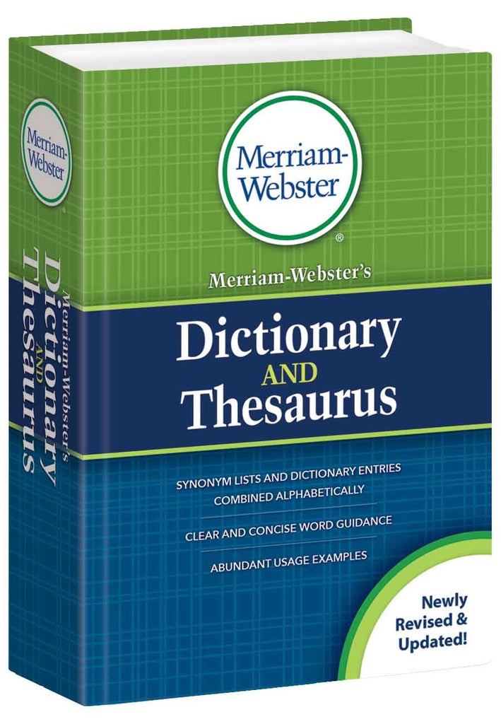 Merriam Websters Dictionary And Thesaurus And Merriam Webster Shop 7669