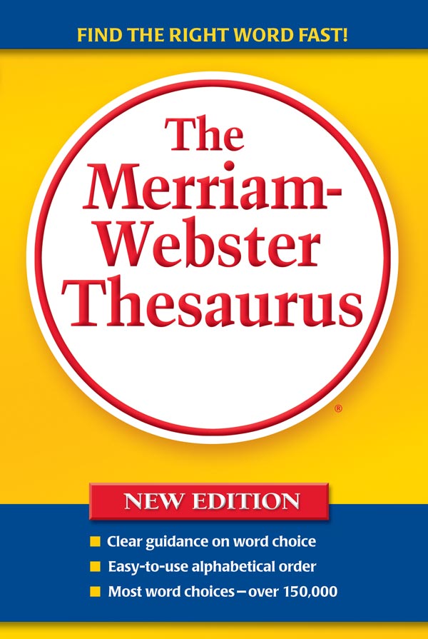 The Merriam-Webster Thesaurus – Merriam-Webster Shop