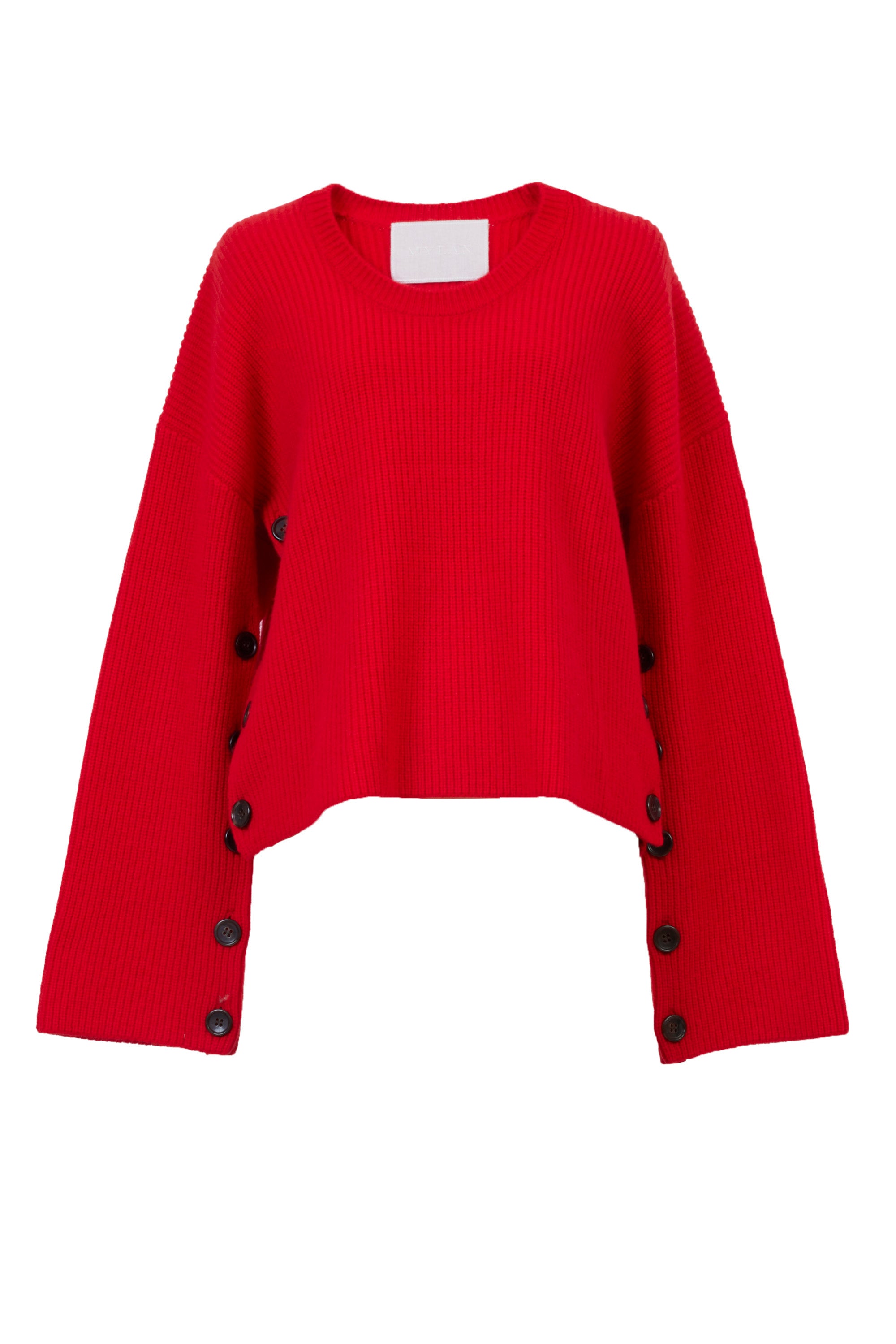 マイラン Cashmere Side Button Knit | Pearl 【最安値】 indigotravel.ee
