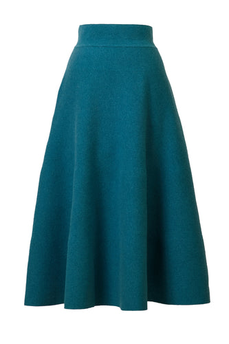 MYLAN マイラン Cashmere Flare Knit Skirt-