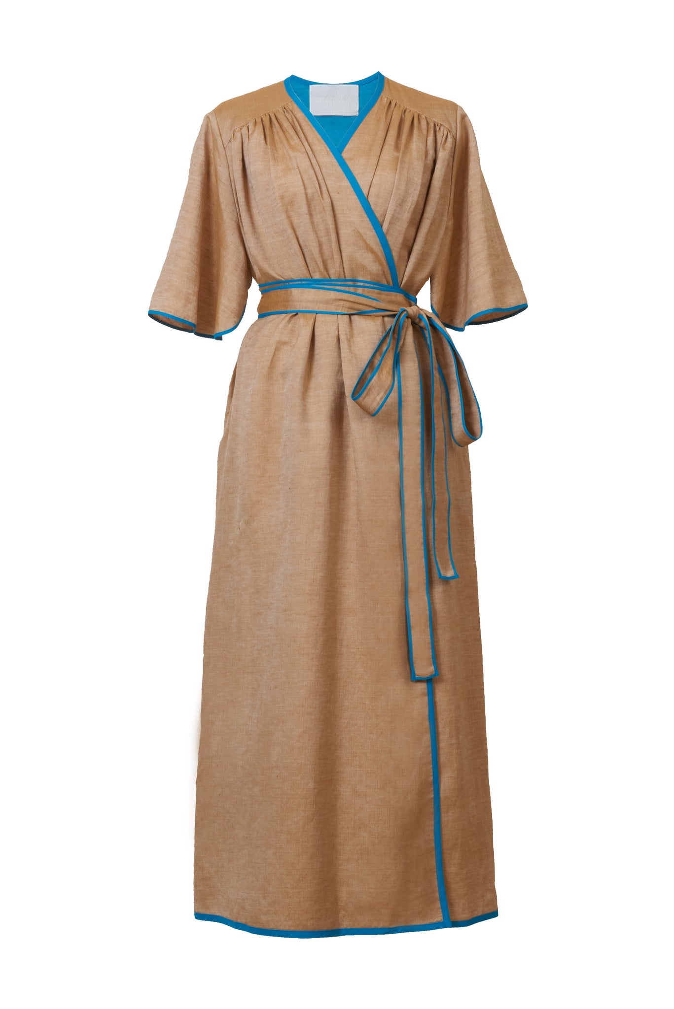 mylan MYLAN wrap dress マイラン ワンピース - ロングワンピース