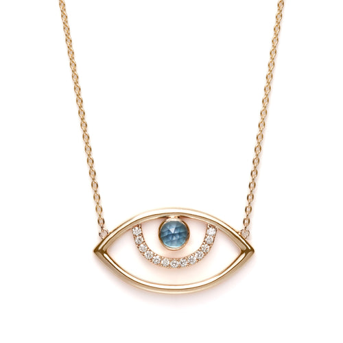 Surya.Eye.Necklace | Pearl – MYLAN ONLINE SHOP