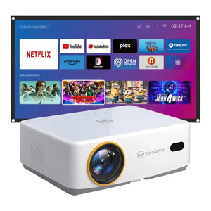 VANKYO Leisure 570B Native 1080P Smart Projector with 100" Screen - VANKYO - Projector Native 1080p