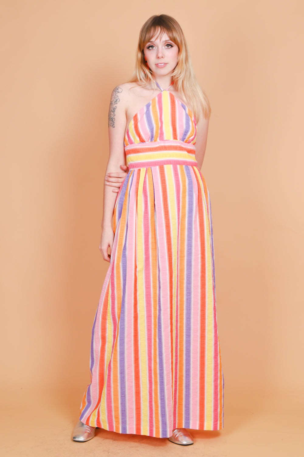 maxi dress 1970s