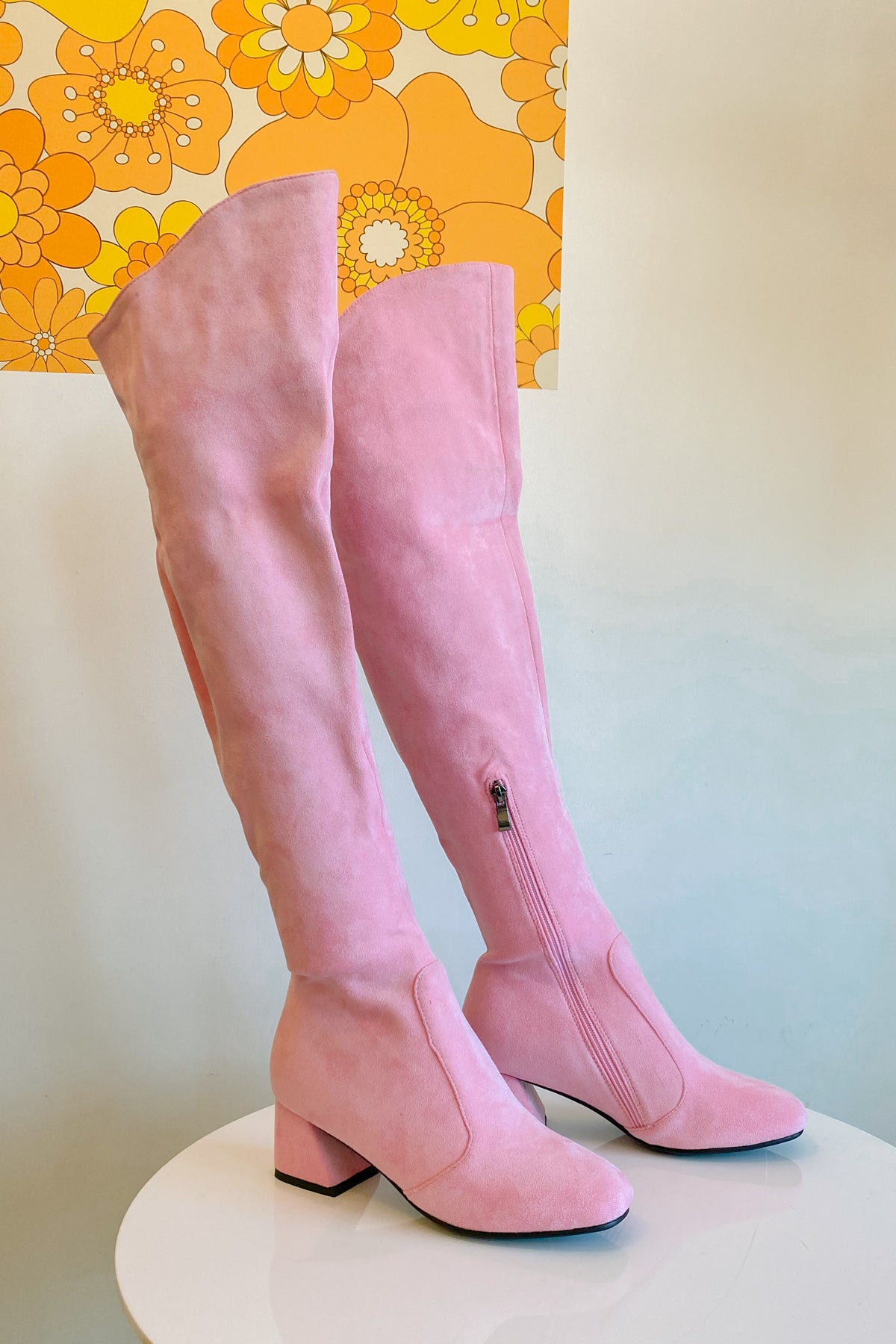 PRE-ORDER: The Jane Boot in Bubblegum Pink