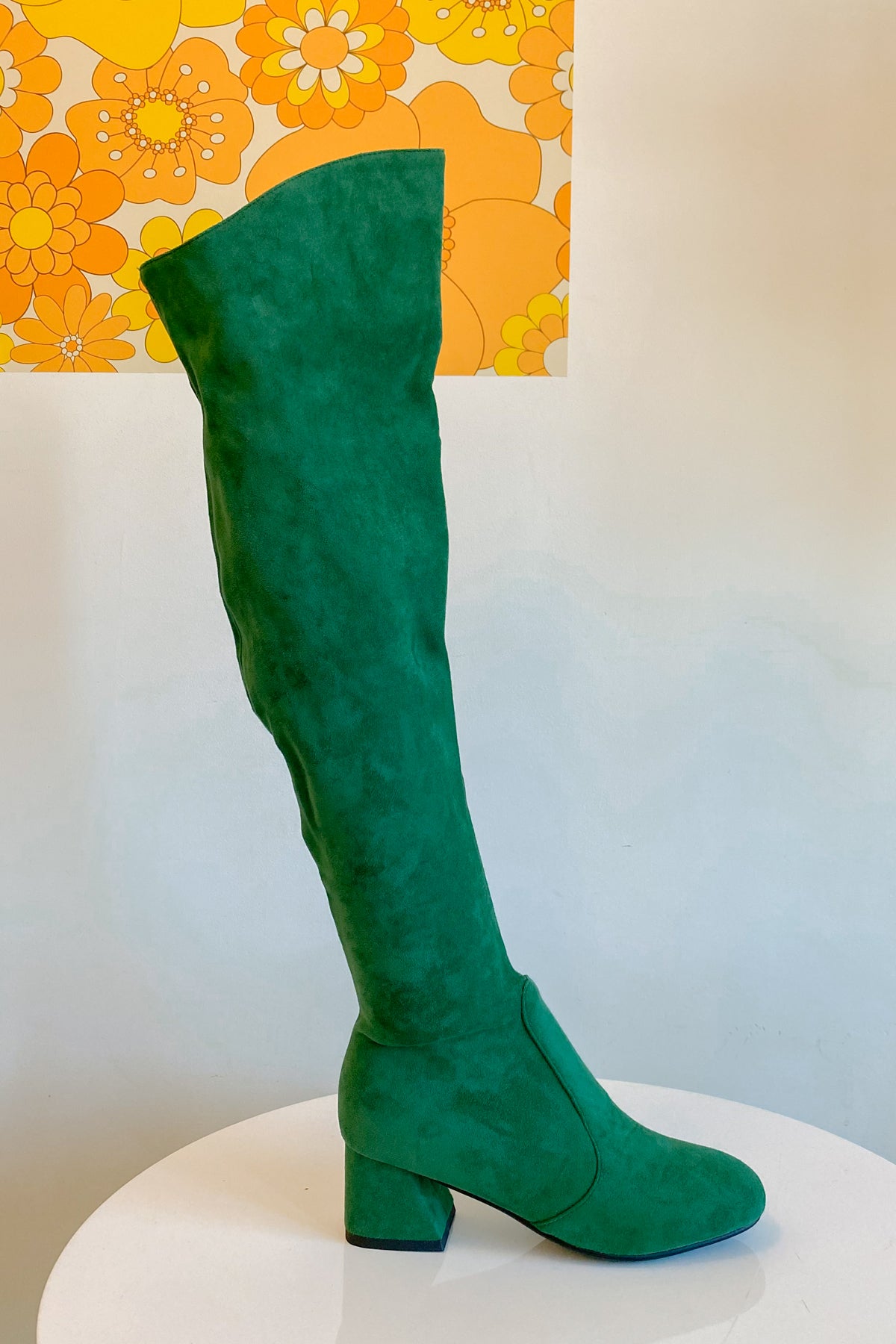 PRE-ORDER: The Jane Boot in Emerald