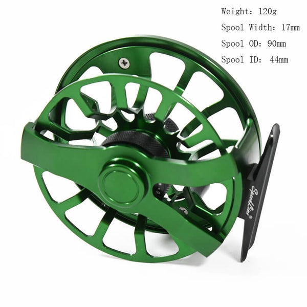 Piscifun Sword Fly Fishing Reel with CNC-machined Aluminum Alloy Body and  Spool, 3/4 Space Gray, and Piscifun Sword Weight Forward Floating Fly