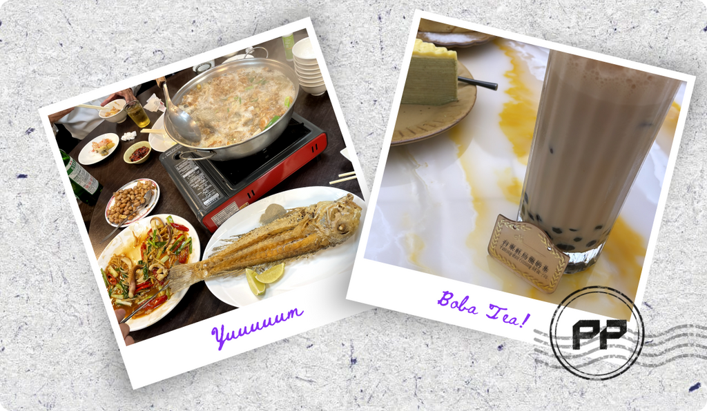 PlayPulse food collage Taiwan