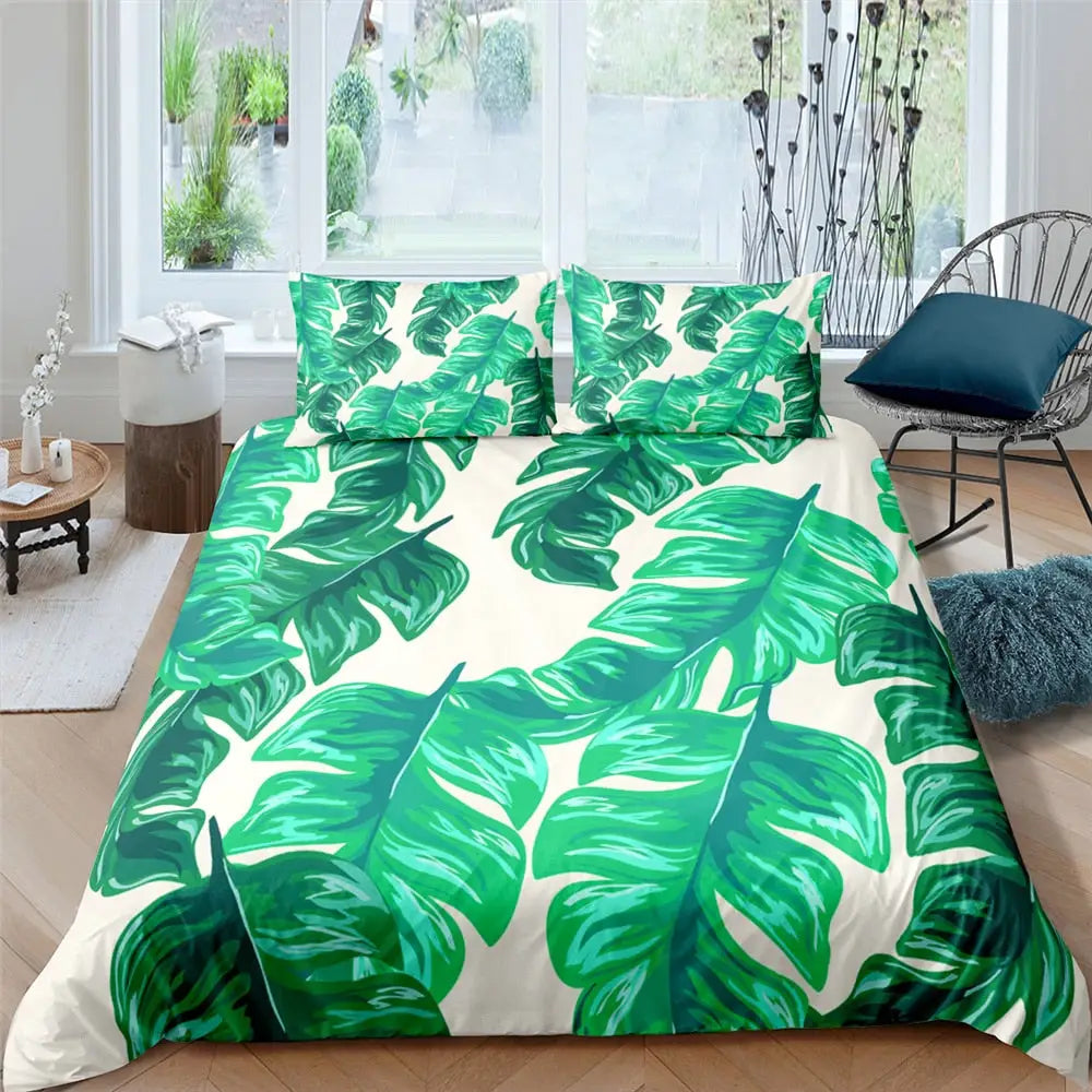 JHKKU Underwear Comfort Tropical Plants Leaves for