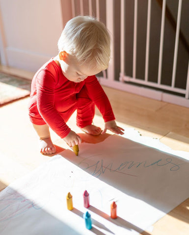 beeswax crayons, natural crayons