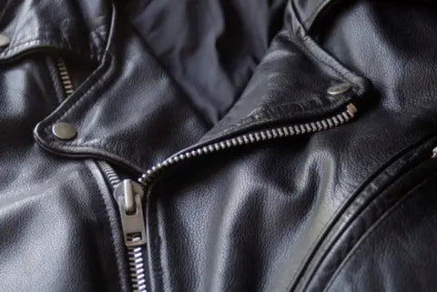 leather bomber jacket