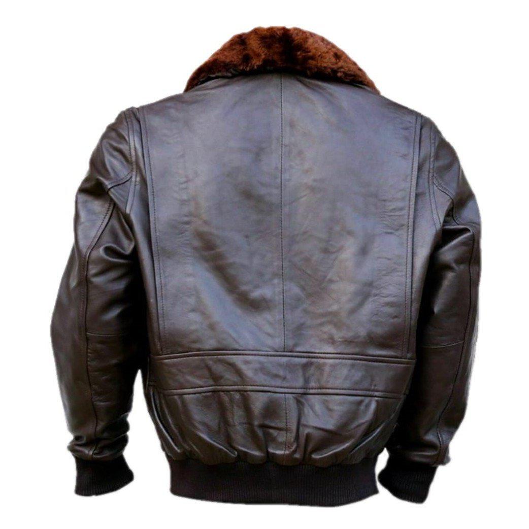 WWII Navy G1 Flight Bomber Genuine Leather jacket – Musheditions
