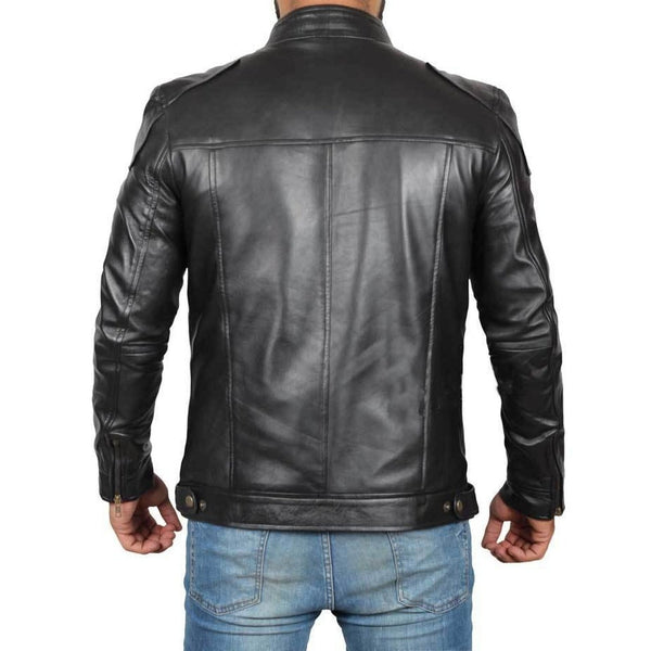 Real Biker Genuine Leather Jacket – Musheditions