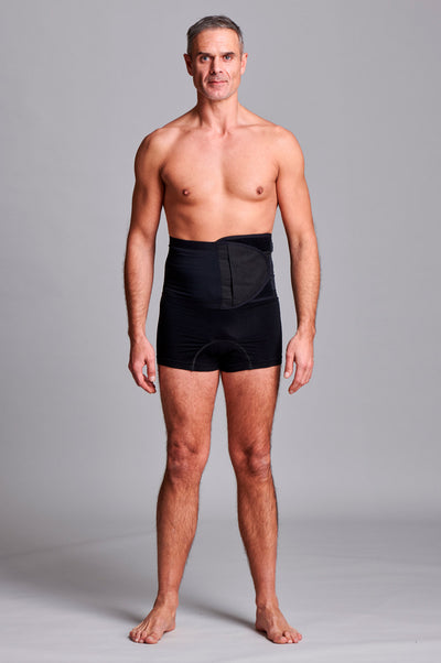 Mens Ostomy High Waist Boxer With Internal Pockets – CUI Wear