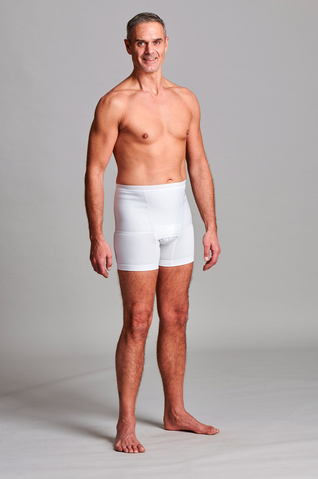 Mens Hernia Low Waist Support Girdle With Legs Cui Wear