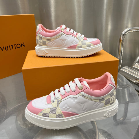 Louis Vuitton LV Squad Sneaker Boot, Pink, 34.5