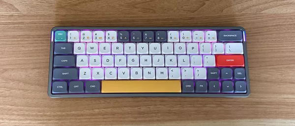 Air60 low-profile mechanical keyboard for Mac and Windows